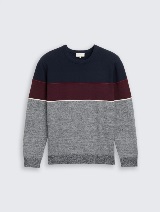 Šareni pleteni džemper - Uzorak/višebojna_7062263