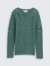 Pleteni džemper - Zelena_531343