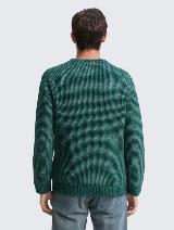 Pulover tricotat - Verde_9968120