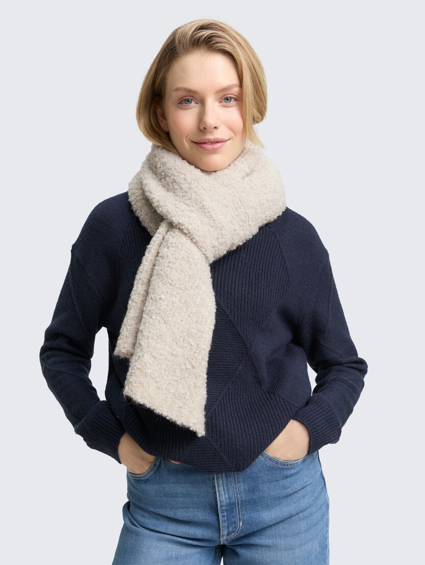 Pleten šal - Bež_2510393