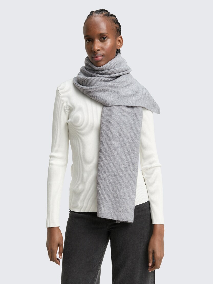 Pleten šal - Siva_4417840