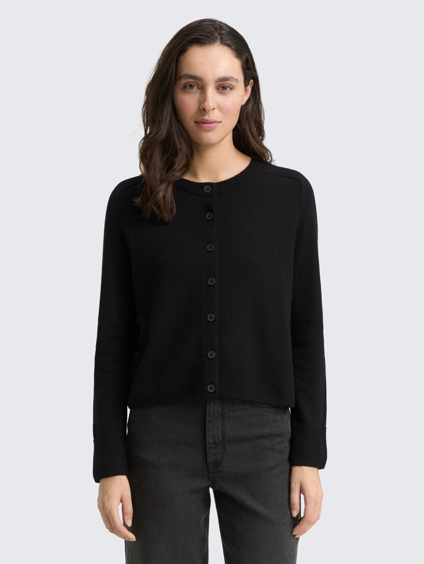 Pletena vesta - Crna_8933309