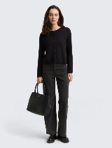 Pletena vesta - Crna_8933309