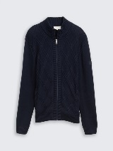 Pletena vesta - Plava_1660374