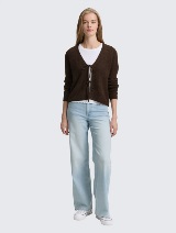 Pleteni kardigan - Smeđa_8040059