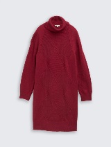 Rochie tricotată - Roşu_8839077