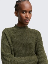 Pletena haljina - Zelena_1064589