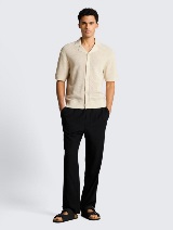 Pletena polo majica - Bijela_9756642