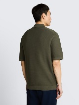 Pletena polo majica - Zelena_5114964