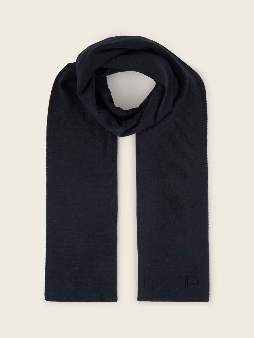  Pleteni šal - Modra-1043496-10668