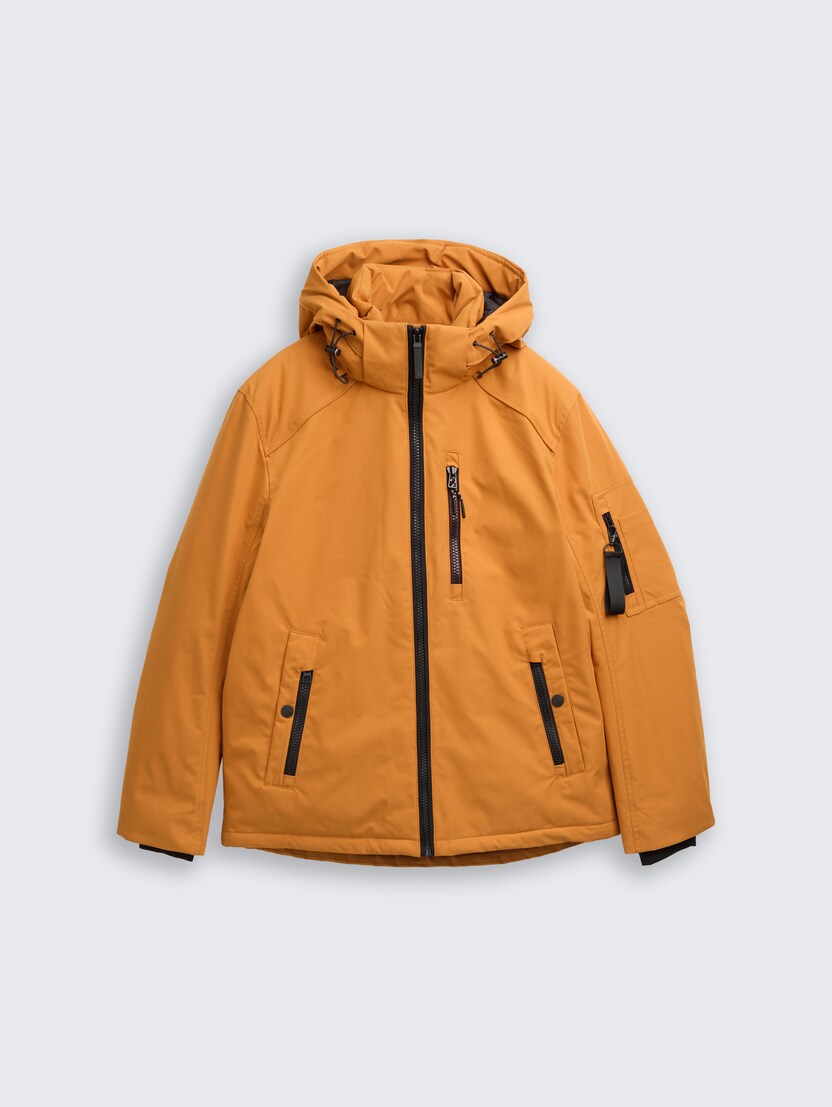 Podložena jakna - Rjava_3233641