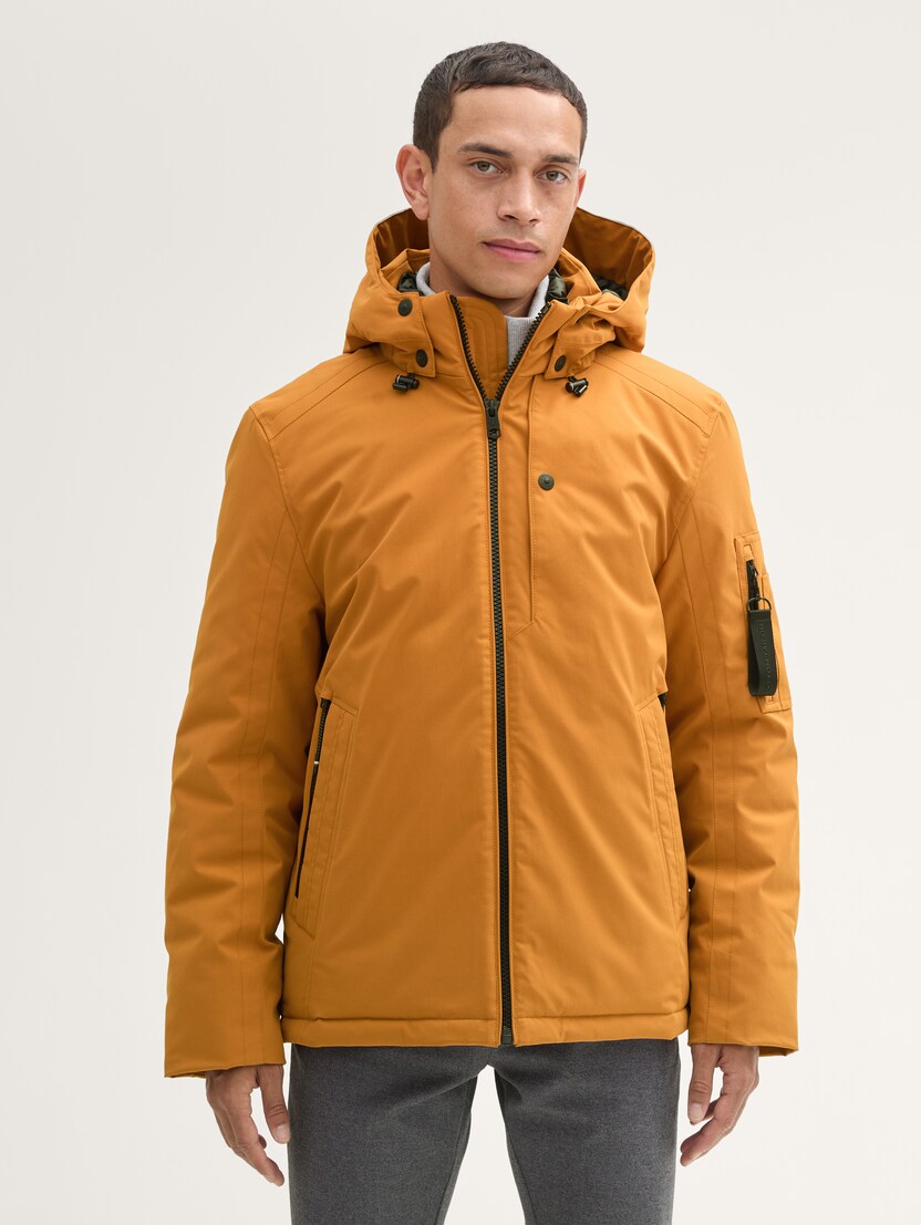  Podložena jakna - Rjava-1042206-10821