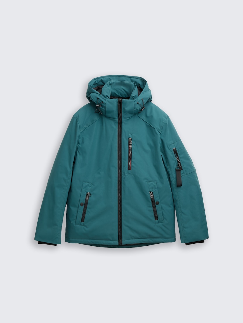 Podložena jakna - Zelena_8403311