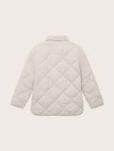 Podstavljena majica-jakna - Siva_496133