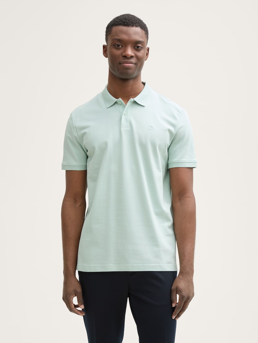 Polo majica s printom - Zelena