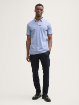 Polo majica s detaljima na ovratniku - Uzorak/višebojna_4854159