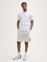 Tricou polo cu detalii la guler - Model/Mai multe culori_5010812