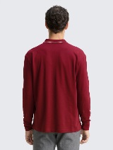 Polo majica s detaljima - Crvena_1526373