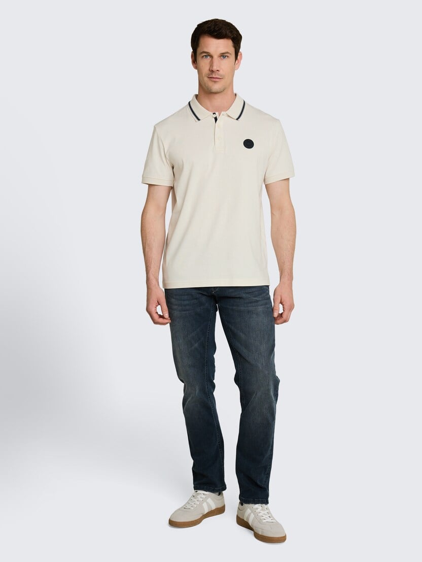 Polo-majica s malim logom - Bijela_6903089