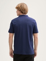 Polo-majica s malim logom - Plava_4225603