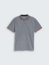 Polo majica sa malim logom - Plava_9992342