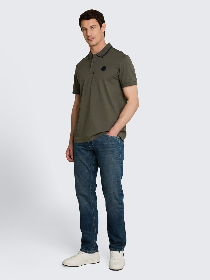 Polo majica sa malim logom - Zelena_4087761