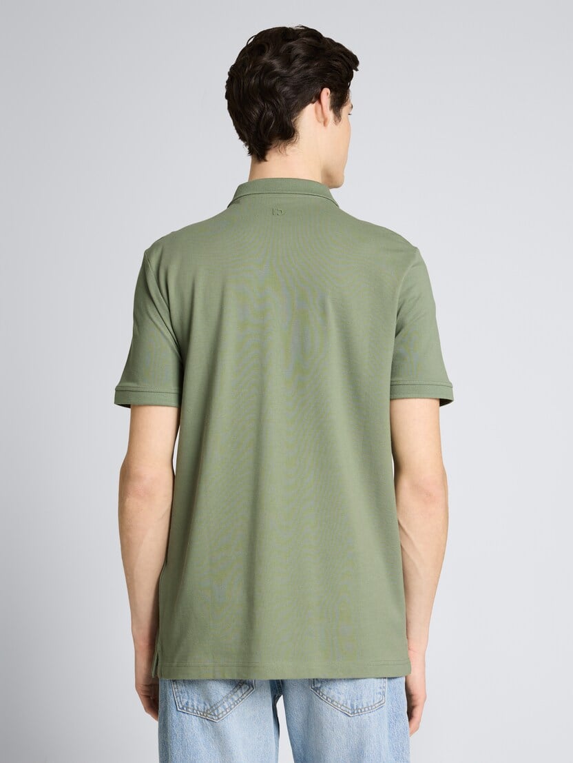 Polo-majica s malim logom - Zelena_5560082