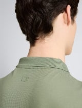 Polo-majica s malim logom - Zelena_5560082