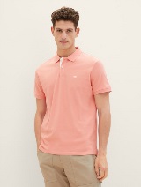 Polo-majica s malim izvezenim logom - Ružičasta_5079325