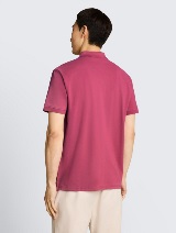 Polo-majica s malim izvezenim logom - Ružičasta_9970897