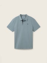 Polo-majica s malim izvezenim logom - Zelena_617551