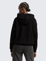 Hanorac cu imprimeu - Negru_4216338