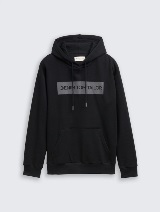 Dukserica sa kapuljačom sa printom - Crna_4405804