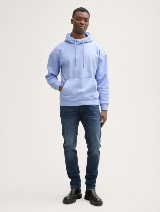 Sportska majica s kapuljačom i uzorkom - Plava_2257803