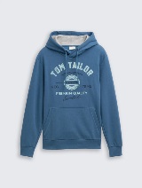 Hanorac cu imprimeu - Albastru_4900660