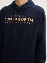 Hanorac cu imprimeu - Albastru_868855