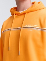 Dukserica sa kapuljačom sa printom - Narandžasta_2435225