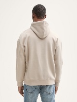 Sportska majica s kapuljačom i uzorkom - Siva_2269775