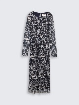 Haljina sa mrežastim printom - Uzorak/višebojna_1455127