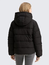 Jachetă matlasată - Negru_5895668