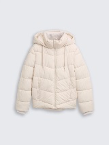 Puffer jakna sa kapuljačom - Bež_9513785
