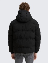 Puffer jakna sa kapuljačom - Crna_1794264