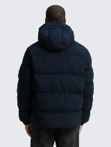 Puffer jakna sa kapuljačom - Plava_1150283