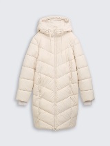 Puffer kaput - Bež_1766497