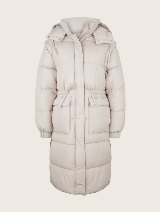 Puffer  jakna sa odvojivim rukavima - Siva_4779280