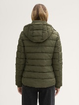 Jachetă din puf - Verde_2056985