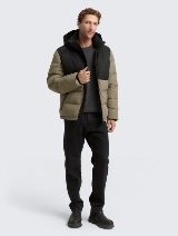 Puffer jakna - Zelena_4180349