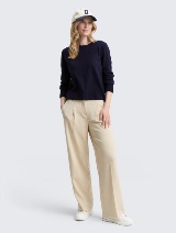 Pulover od pamuka i kašmira - Plava_8479820