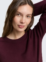 Džemper od pamuka i kašmira - Crvena_900412