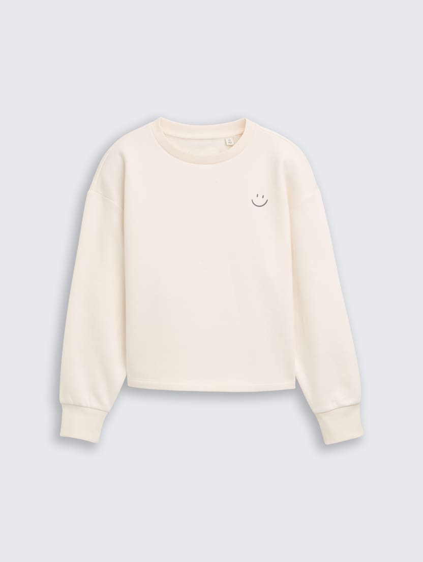 Sportska majica s printom - Bijela_2416050